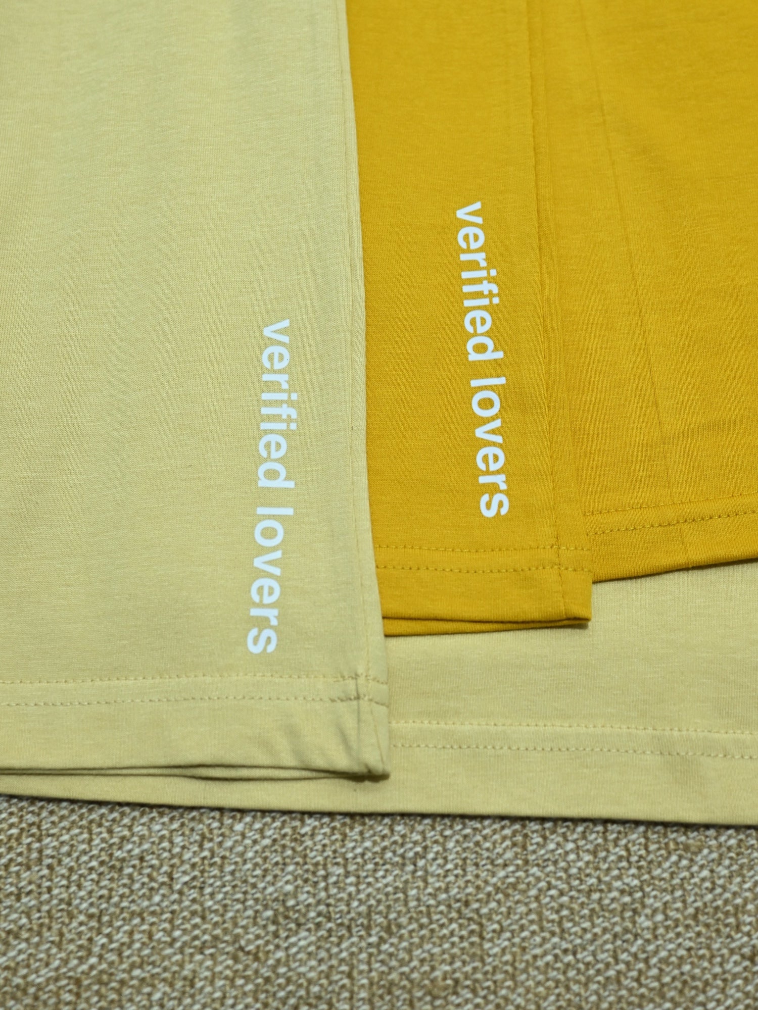 Verified Lovers (Mustard Yellow and Beige)